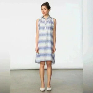 SBJ Austin Tracey Dress in Blue Ikat Size 2